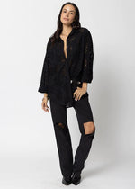 The Eyelet Favorite Shirt - Black