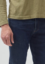 Gage Slim Straight Cashmere Denim