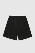 Carrie Short - Black Linen