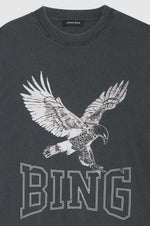 Lili Tee Retro Eagle Tee - Washed Black