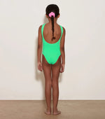 Baby Classic Swim One Piece - Lime