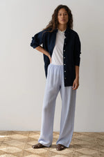 The Linen Relaxed Shirt - Navy