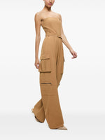 Sachiko Strapless Cargo Jumpsuit