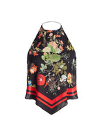 Frenchie Handkerchief Halter Top