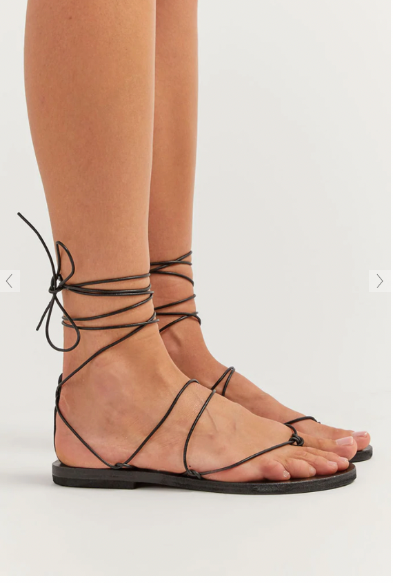 Rhea Sandals - Black