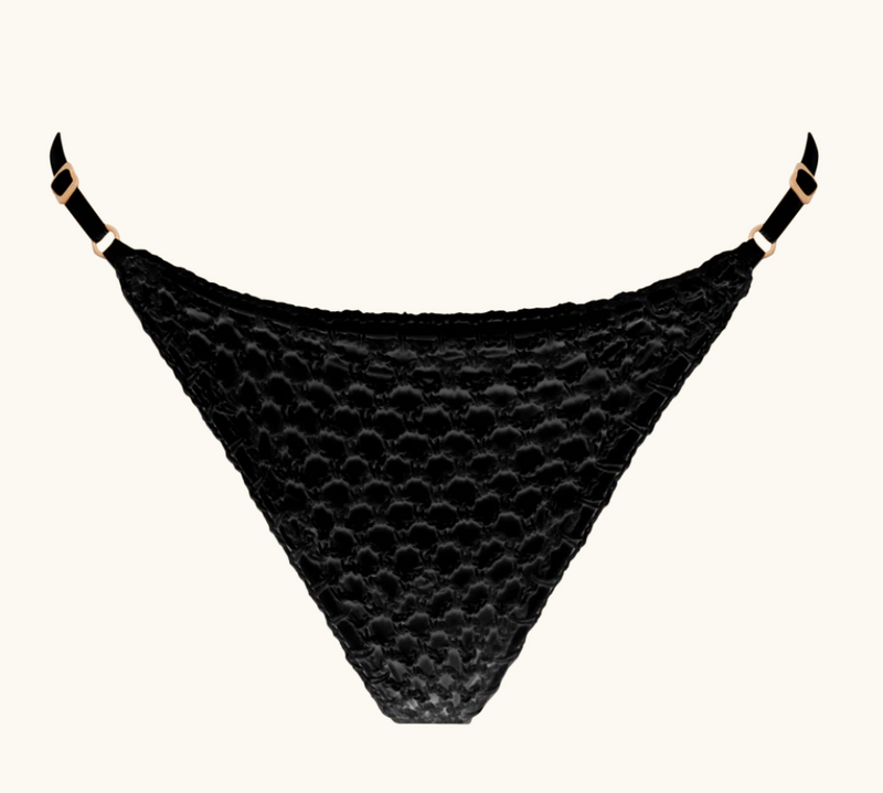 Neema Crochet Bottom - Licorice