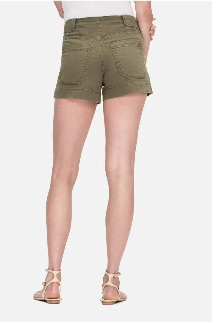 Clean Utility Short - Washed Winter Moss