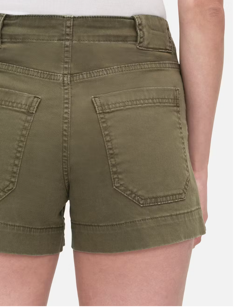 Clean Utility Short - Washed Winter Moss