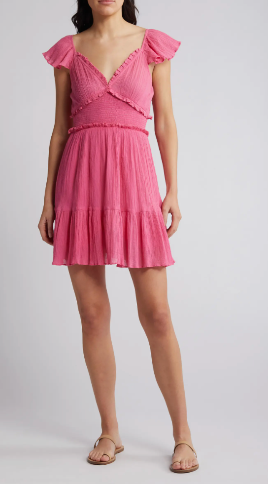 Ivella Dress - Strawberry Moon