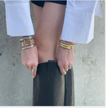 Gold Bold Bangle Set