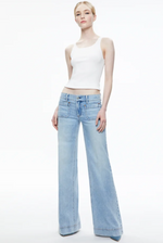 Brian Patch Pocket Wide leg Jean