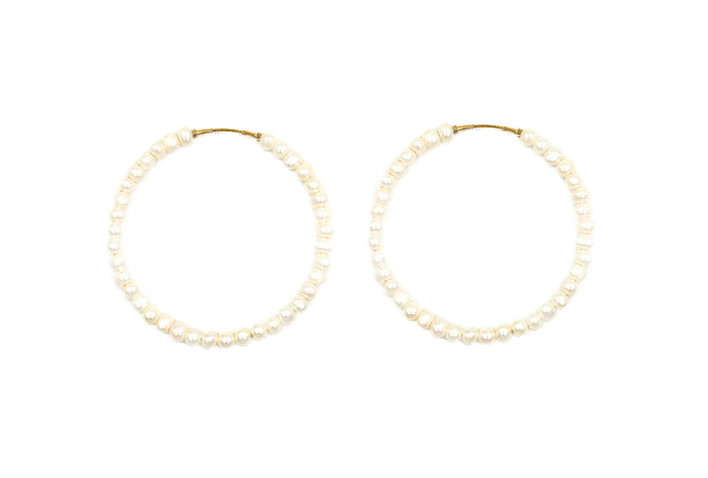 Pearl Barrier Hoops