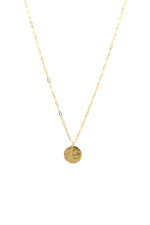 Hammered Coin Necklace