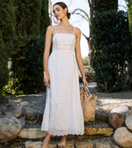 Nancie Ankle Dress - Ivory