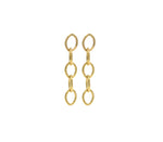 Big Chain Gold Filled Earrings