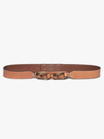 Double Twist Waist Belt - Cuoio