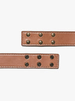 Double Twist Waist Belt - Cuoio